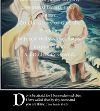 Load image into Gallery viewer, ART PRINT~Inspirational Art Giclee Poster Print "Fear Not" by Suzanne Davis Harden