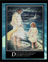 Load image into Gallery viewer, ART PRINT~Inspirational Art Giclee Poster Print "Fear Not" by Suzanne Davis Harden