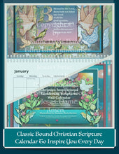 Load image into Gallery viewer, 2026 Christian Inspirational Comforting Scripture Wall Calendar by Suzanne Davis Harden