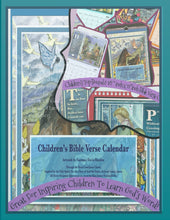 Load image into Gallery viewer, 2026 Children's Bible Verse Calendar Illustrated by Suzanne Davis Harden