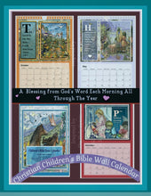 Load image into Gallery viewer, 2026 Children's Bible Verse Calendar Illustrated by Suzanne Davis Harden