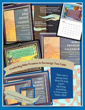 Load image into Gallery viewer, 2026 Bible Promise Wall Calendar Illustrated by Suzanne Davis Harden