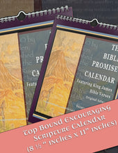 Load image into Gallery viewer, 2026 Bible Promise Wall Calendar Illustrated by Suzanne Davis Harden