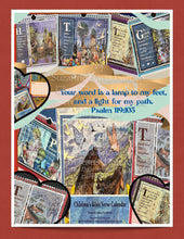 Load image into Gallery viewer, 2026 Children's Bible Verse Calendar Illustrated by Suzanne Davis Harden