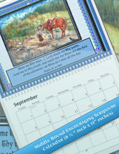 Load image into Gallery viewer, 2026 Encouraging Scripture Promise Wall Calendar by Suzanne Davis Harden