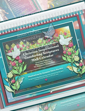 Load image into Gallery viewer, 2026 Christian Inspirational Comforting Scripture Wall Calendar by Suzanne Davis Harden