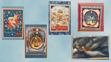 Load image into Gallery viewer, Original Merry Christmas Assorted Christmas Greeting Cards -by Suzanne Davis Harden