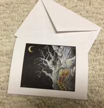 Load image into Gallery viewer, The Midnight Walk Storybook Greeting Card & Envelope by Suzanne Davis Harden