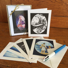Load image into Gallery viewer, Original Greeting Card Set-Inspirational Collection Illustrated by Suzanne Davis Harden
