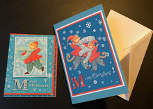 Load image into Gallery viewer, Peaceangelsong's Original Merry Christmas Kittens Cards by Suzanne Davis Harden