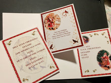 Load image into Gallery viewer, Peaceangelsong's Original Christmas Greeting Cards by Suzanne Davis Harden