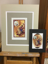Load image into Gallery viewer, Original Children's Art Print ~Willy Squirrel & Jasper the Crow by Suzanne Davis Harden