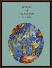 Load image into Gallery viewer, Original Whimsical Children's Art Print~ The Midnight Crickets by Suzanne Davis Harden