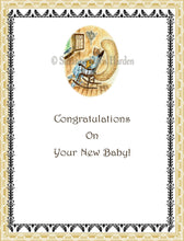 Load image into Gallery viewer, Original Squirrel Mama & New Baby Greeting Cards~ illustrated by Suzanne Davis Harden