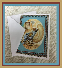 Load image into Gallery viewer, Original Squirrel Mama & New Baby Greeting Cards~ illustrated by Suzanne Davis Harden