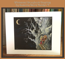 Load image into Gallery viewer, The Midnight Walk Storybook Greeting Card & Envelope by Suzanne Davis Harden