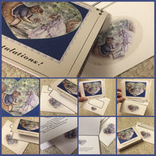 Load image into Gallery viewer, Original Forest Wedding Squirrel Greeting Card & Verse by Suzanne Davis Harden