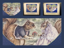 Load image into Gallery viewer, Original Forest Wedding Squirrel Greeting Card & Verse by Suzanne Davis Harden