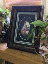 Load image into Gallery viewer, Small Matted Art Print: "Christ Prays For Us" Illustrated by Suzanne Davis Harden