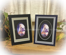 Load image into Gallery viewer, Small Matted Art Print: "Christ Prays For Us" Illustrated by Suzanne Davis Harden