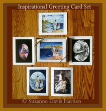 Load image into Gallery viewer, Original Greeting Card Set-Inspirational Collection Illustrated by Suzanne Davis Harden