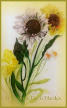 Load image into Gallery viewer, Encouraging Card ~Sunflower with Inspirational Scripture Illustrated by Suzanne Davis Harden