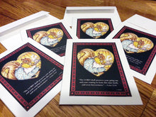 Load image into Gallery viewer, Original Lady Squirrel Blank Notecards & Envelope by Suzanne Davis Harden