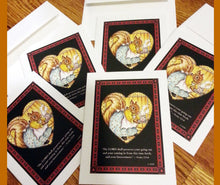 Load image into Gallery viewer, Original Lady Squirrel Blank Notecards & Envelope by Suzanne Davis Harden