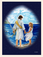 Load image into Gallery viewer, Encouraging Card ~"Jesus Gaze" Encouraging Scripture Card Illustrated by Suzanne Davis Harden