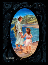 Load image into Gallery viewer, Inspirational Greeting: "The Good Shepherd" Inspirational Greeting Card with Matching Envelope Illustrated by Suzanne Davis Harden