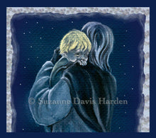 Load image into Gallery viewer, Encouraging Card- "He Calms Me With His Love" Illustrated by Suzanne Davis Harden