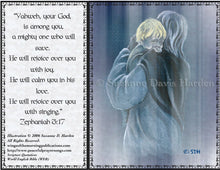 Load image into Gallery viewer, Encouraging Card- "He Calms Me With His Love" Illustrated by Suzanne Davis Harden