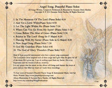 Load image into Gallery viewer, AUDIO Music CD-Angel Song, Peaceful Piano Solos by Suzanne Davis Harden