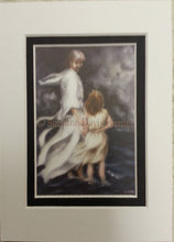 Load image into Gallery viewer, Inspirational Fine Art Print-"Jesus and Child in the Storm" Illustrated by Suzanne Davis Harden