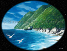 Load image into Gallery viewer, Encouraging Card~Major's Bay Encouraging Card with Scripture on the Back Illustrated by Suzanne Davis Harden