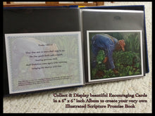 Load image into Gallery viewer, Encouraging Card~ "They Who Sow in Tears" Encouraging Card Illustrated by Suzanne Davis Harden