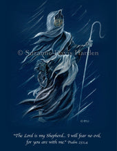 Load image into Gallery viewer, Encouraging Card- "The Lord Is My Shepherd" - Illustrated by Suzanne Davis Harden