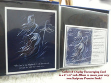 Load image into Gallery viewer, Encouraging Card- "The Lord Is My Shepherd" - Illustrated by Suzanne Davis Harden