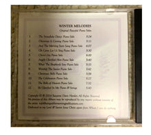 Load image into Gallery viewer, AUDIO Music CD -"Winter Melodies" - Original Peaceful Piano Solos by Suzanne Davis Harden