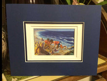 Load image into Gallery viewer, Original Art Print-"Building Sandcastles" Original Painting by Suzanne Davis Harden