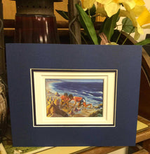 Load image into Gallery viewer, Original Art Print-"Building Sandcastles" Original Painting by Suzanne Davis Harden