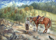 Load image into Gallery viewer, Original Art Print-"Show Me Thy Way" Illustrated by Suzanne Davis Harden