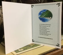 Load image into Gallery viewer, Original Christian Comforting Card & Envelope-"In The Shadow Of His Hand" by Suzanne Davis Harden