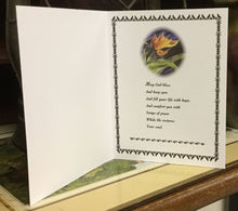 Load image into Gallery viewer, Original Floral Comforting Greeting Card~ illustrated by Suzanne Davis Harden