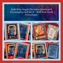 Load image into Gallery viewer, God’s Holy Angels Christmas Greeting & Encouraging Card Collection