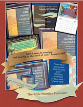 Load image into Gallery viewer, 2024 Bible Promise Wall Calendar Illustrated by Suzanne Davis Harden
