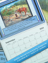 Load image into Gallery viewer, 2024 Encouraging Scripture Promise Wall Calendar by Suzanne Davis Harden
