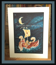 Load image into Gallery viewer, Original Squirrel Dreams Children&#39;s Storybook Card Print-by Suzanne Davis Harden
