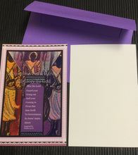 Load image into Gallery viewer, Encouraging Card-The Traveler’s Prayer Card Illustrated by Suzanne Davis Harden
