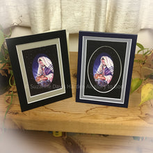 Load image into Gallery viewer, Small Matted Art Print: &quot;Christ Prays For Us&quot;  Illustrated by Suzanne Davis Harden
